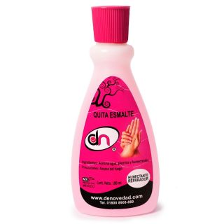 Acetona Quitaesmalte Grande Para Uñas DN 100 Ml Rosa Envase Ovalado | DN