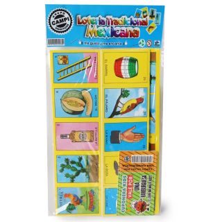 Lotería Grande Clásica Juego Estampada Grande De Colores Con Tarjeta En Bolsa 26.5 Cm | CAMPI