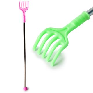 Manita Larga De Plástico Con Mango De Aluminio Y Bolita Colores Rascadora 43 Cm | RH-8001