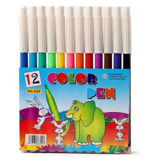 Bolsa Chica Plumines Escolares Delgado De Colores Estampado Elefante 12.7 Cm | HU-XX2129