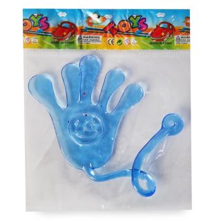 Juguete Manita Pegajosa Chica Elástica En Colores Translúcidos Con Aro 6 Cm | Y-0209-1