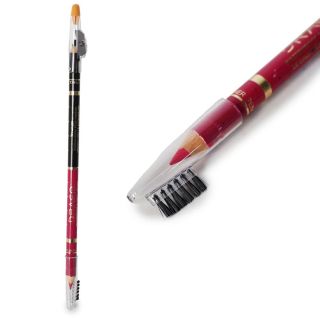 Lápiz Delineador Doble Draem Negro Y Colores Con Cepillo Y Sacapuntas 21.5 Cm | XH4002