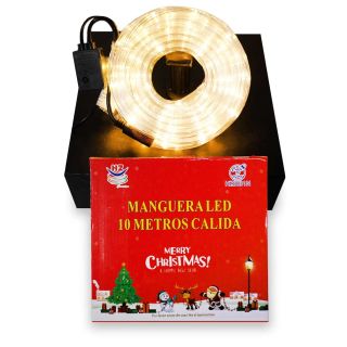 Serie Navideña De manguera Led Cálida De 10 Mts Con Control | HZ8031N