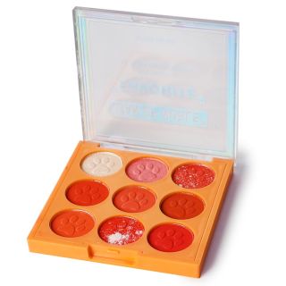 Sombra Iman Of Noble Estuche Cuadrado Color Naranja Tonos Huellas 9 Cm | M167#4H-25