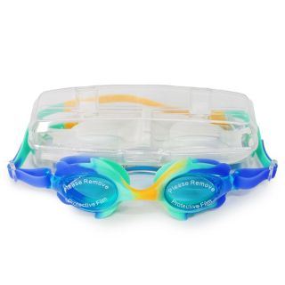 Gafas De Natacion Goggles Infantiles Estuche Reforzado Nadar Bicolor | 1 Gafas | Modelo EB-344