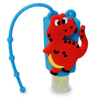 Botella Chica De Plástico Con Funda De Goma Despachadora Para Gel 8 Cm | UQ-J030-92