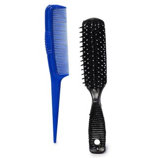 Cepillo y Peine De Plástico Para Cabello De Plástico De Colores 21 Centímetros | PG