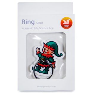 Base Celular Navideño Anillo Metalizado 4 Cm | ZXQ00942