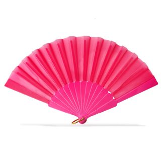 Abanico Tela clásico plástico Colores | 4 Abanicos | YP-242