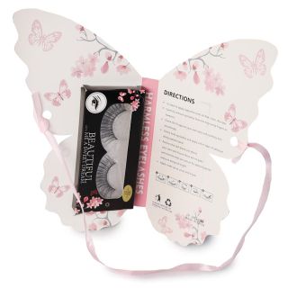 Pestañas Postizas Seminaturales Con Efecto 3D En Estuche De Mariposa 21 Cm | RF-3473 XH5422