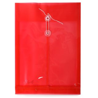 Folder Escolar Tamaño Carta INDRA Vertical Traslucido Colores Broche Listón | 12 Folders | IND-0032A