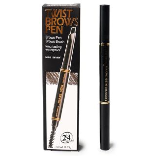 Delineador Para Cejas De Cera Con Cepillo Miss Fon Tonos De Larga Duración 14.5 Cm | MS28