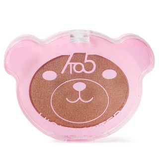 Iluminador Compacto Facial En Estuche Rosa Estampado Oso Tonos 8 Cm | MK-Z-49