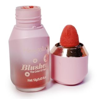 Rubor Facial Líquido Chico De 13 Gr Envase Rosa Línea Dorada Tonos 7.9 Cm | MOC615