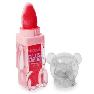 Rubor Facial En Polvo Con Esponja Aplicadora Tonos En Forma De Oso 10.2 Cm | HGG-680