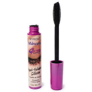 Rimel Máscara Para Pestañas Con Cepillo De Silicón Maxi Volumen Tapa Lila 13 Gr | ROS