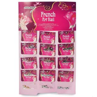 Decoraciones Para Uñas Piedras De Acrílico Colores En Planilla De 35.5 Cm | 12A-24