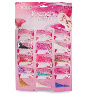 Decoraciones Para Uñas Piedras De Colores Trituradas En Panilla De 35.5 Cm | 12A-31