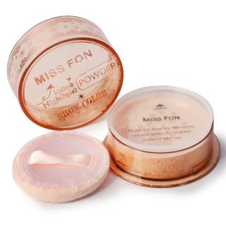 Polvo Translúcido Facial Compacto Estuche Circular Con Aplicador Suave Tonos De 6 Cm | DZ20