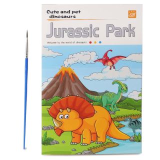 Libro Para Colorear Con Acuarelas De Colores Con 12 Ilustraciones Diferentes 19 Cm | IOD-861