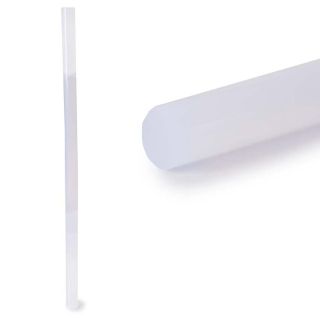 Bolsa Con 5 Barras De Silicón Escolar Grueso En Color Transparente Multiusos De 25 Cm | ZIN-0012