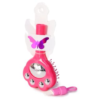 Cepillo Grande De Plástico En Forma De Patita De Gato Con Cerdas Cortas y Cepillo Mini 19 Cm | ZXQ02815