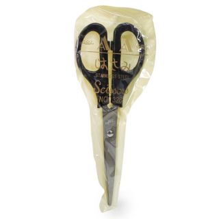 Tijeras Multiusos Con Punta De Metal Delgada Y Mango Ovalado De Plástico Negro 15.5 Cm | MT045