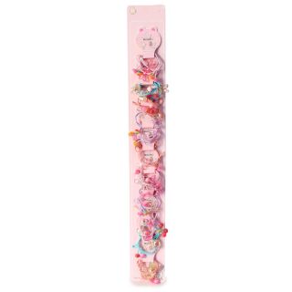 Coleteros Chicos Delgados Con Conejos De Cristal Y Perlas Caramelo En Blíster 10 Piezas 45 Cm | M143#1A-2