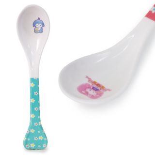 Cuchara Chica Infantil De Melamina Estampado Infantil Con mango De Corazón 14.3 Cm | RP