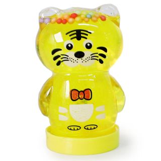 Slime Juguete Didáctico Chico En Bote De Tigre Colores Con Bolitas Unicel 7 Cm | TG-109-33
