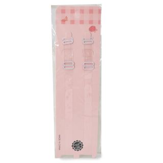 Tirantes Para Brasier Transparentes Ajustables De Plástico En Blíster Rosa 19 Cm | G28-8DK-4