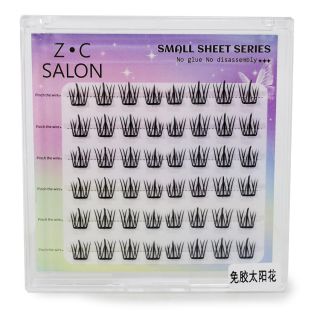 Pestañas Postizas Seminaturales En Grupo Entrelazadas Modelos En Estuche 10.3 Cm | WME0001