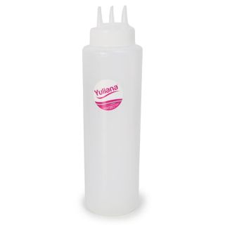 Mostacero Jumbo De Triple Salida En Color Blanco Transparente YULIANA De 946 Ml | MX-470