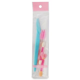 Brochas Aplicadores Cepillos Y Perfiladores Chicos De Colores En Bolsa 14 Cm | XH6434