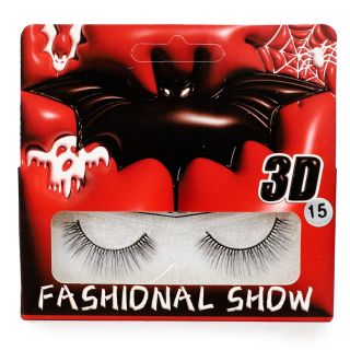 Pestañas Postizas Seminaturales Largas En 3D Varios Modelos En Estuche Rojo 11 Cm | MK-J-7