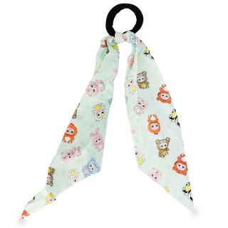 Dona Licra Grande En Color Negro Con Moño Listones Estampado Bebes Disfrazados 25 Cm | 25MK-G-90