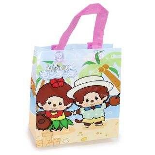 Bolsa Ecológica Textil Chica Con Estampado De Monchichis Colores 23 x 22 Cm | 25MK-G-48