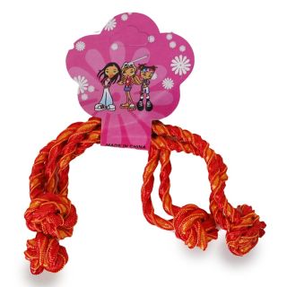 Ligas Nudo Elásticas Gruesas Grabada Líneas Y Manchas De Colores Espiral 15 Cm | TPJ-210