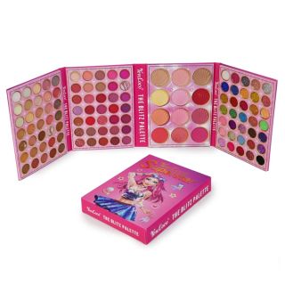 Sombras Para Ojos E Iluminadores Faciales En Estuche Cartera Triple Ten Coco Rosa 20 Cm | DAF-YY452