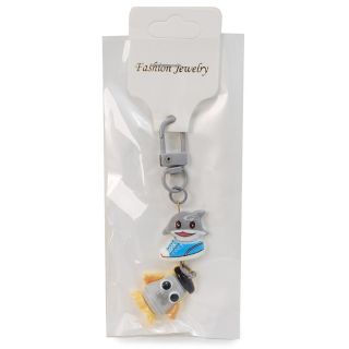Llavero Dije De Metal Chico Con Figuras De Tralalerostralala Varios Colores 9.5 Cm | XQ-19-840
