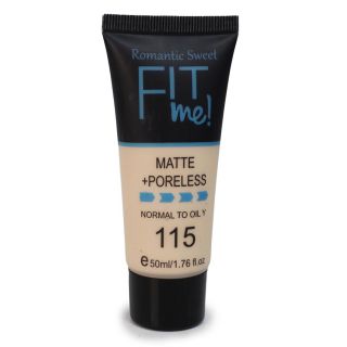 Maquillaje Facial Fit Me Romantic Con Control De Grasa Envase Línea Azul 50 Ml | RS-8811