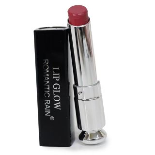 Labial Stick Romantic Rain En Tonos Mate Con Aroma Frutal Envase Negro Plateado 8.4 Cm | M8330