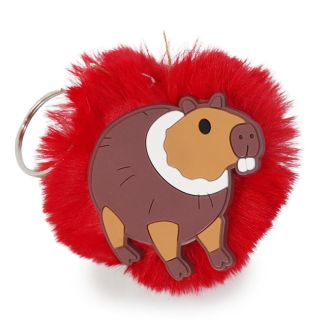 Llavero Mediano Pompón De Colores Con Tralaleros De Goma Varios Modelos 5.5 Cm | XQ-21-890