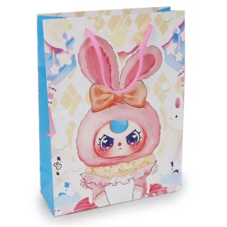 Bolsa Para Regalo Mediana Plastificada Estampada Bebés Disfraz Animales 24 x 18 Cm | 25Mk-D-66