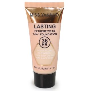 Maquillaje BB Líquido Cremoso 3 En 1 36H Efecto Natural Envase Línea Cobre 40 Ml | F663