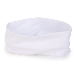 Valerina Elástica De Tela Gruesa Rectangular Color Blanco Y Negro De 20.3 x 7 Cm | ZBD-960