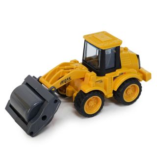 Camión De Construcción Aplanadora Maquina De Fricción En Color Amarillo 15 Cm | FLA-1399