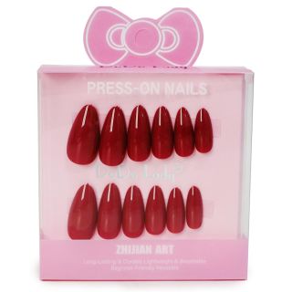 Uñas Postizas En Punta Ovaladas Dodo Lady Varios Colores En Estuche Rosa 9 Cm | XH7349
