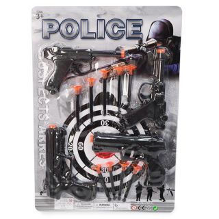 Pistolas Lanzadoras De Dardos En Color negro De Plástico Con Tiro Al Blanco 36 Cm | HW20097590