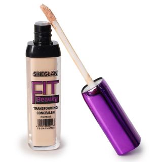 Corrector Facial En Gloss Siheglan Tono Mate Larga Duración Envase Delgado Tapa Morada 12 Cm | F9203